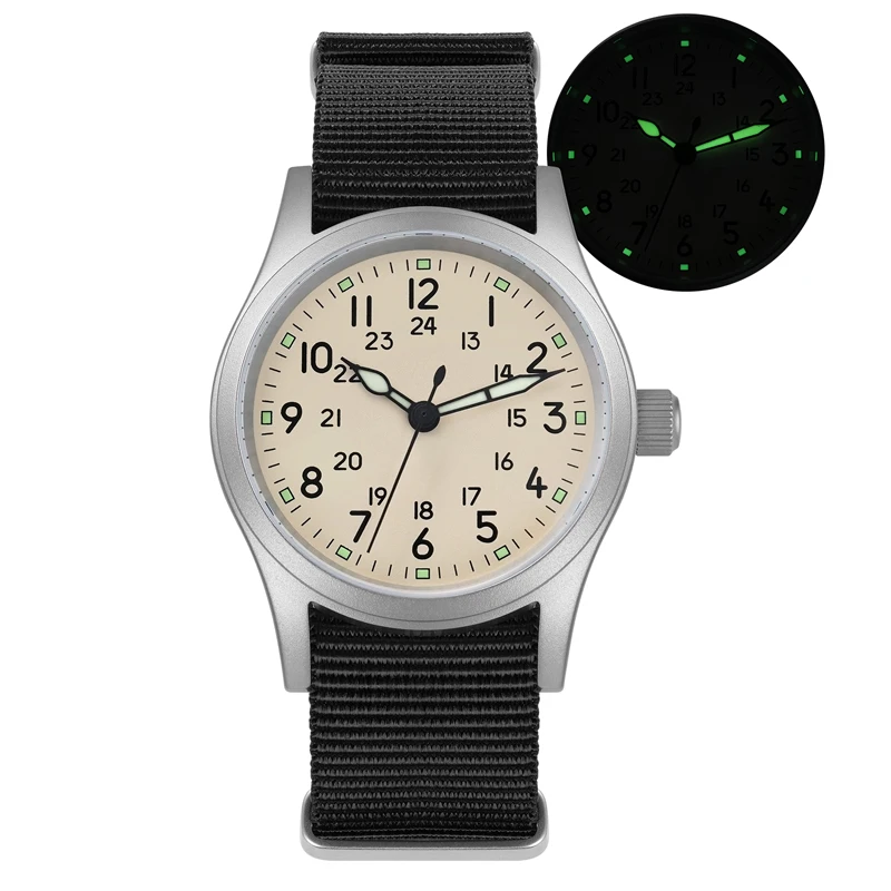 Yellow Dial Black