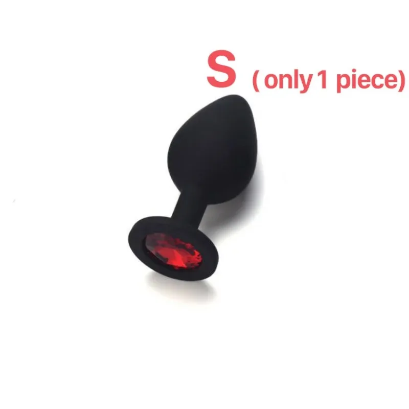 3pcs Silicone Anal Plug Anal Butt Plug Trainer Kit Sex Toys Adult Erotic Supply Prostate Massager Bullet Vibrator for Prostate