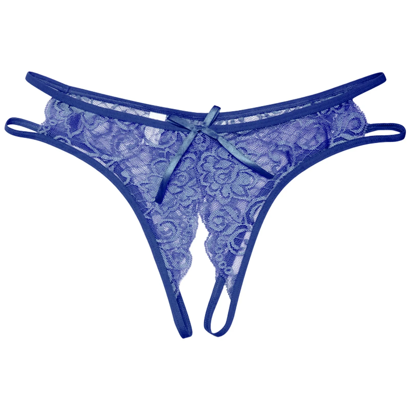 Woman Sexy Panties Erotic Open Crotch Thongs G-String Porn Lace Briefs Bow Crotchless Underpants Tangas Famale Sexy Underpants