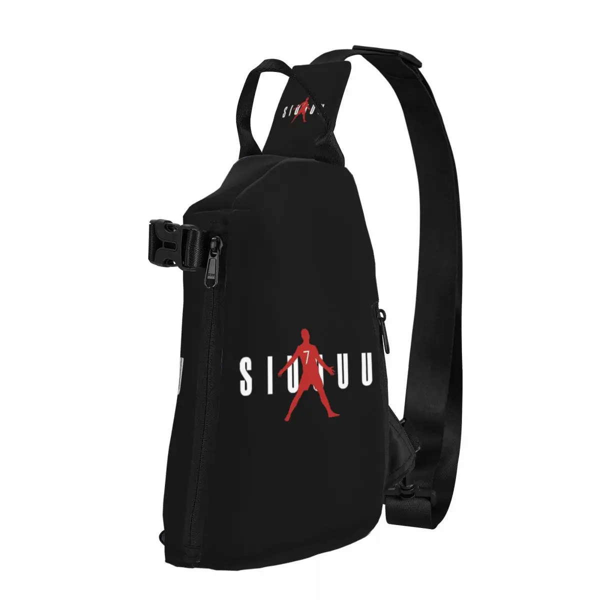 CR7 Cristiano Ronaldo Chest Bag Men Sling Crossbody Backpack Chest Bag Traveling Hiking Daypack Shoulder Bag