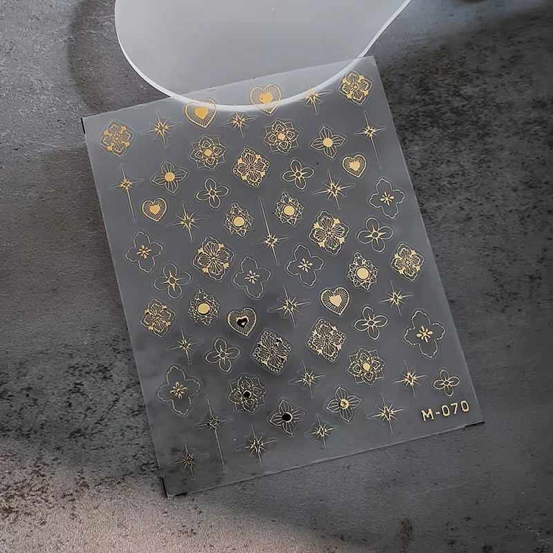 Summer Beach Dreamy Water Bubble Mermaid Shell Conch Starfish Jellyfish Soft Relief Decoration Nail Art Stickers Manicure Decals