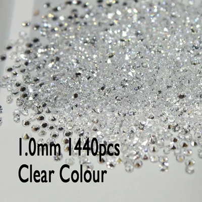 1.0mm clear 1440pcs