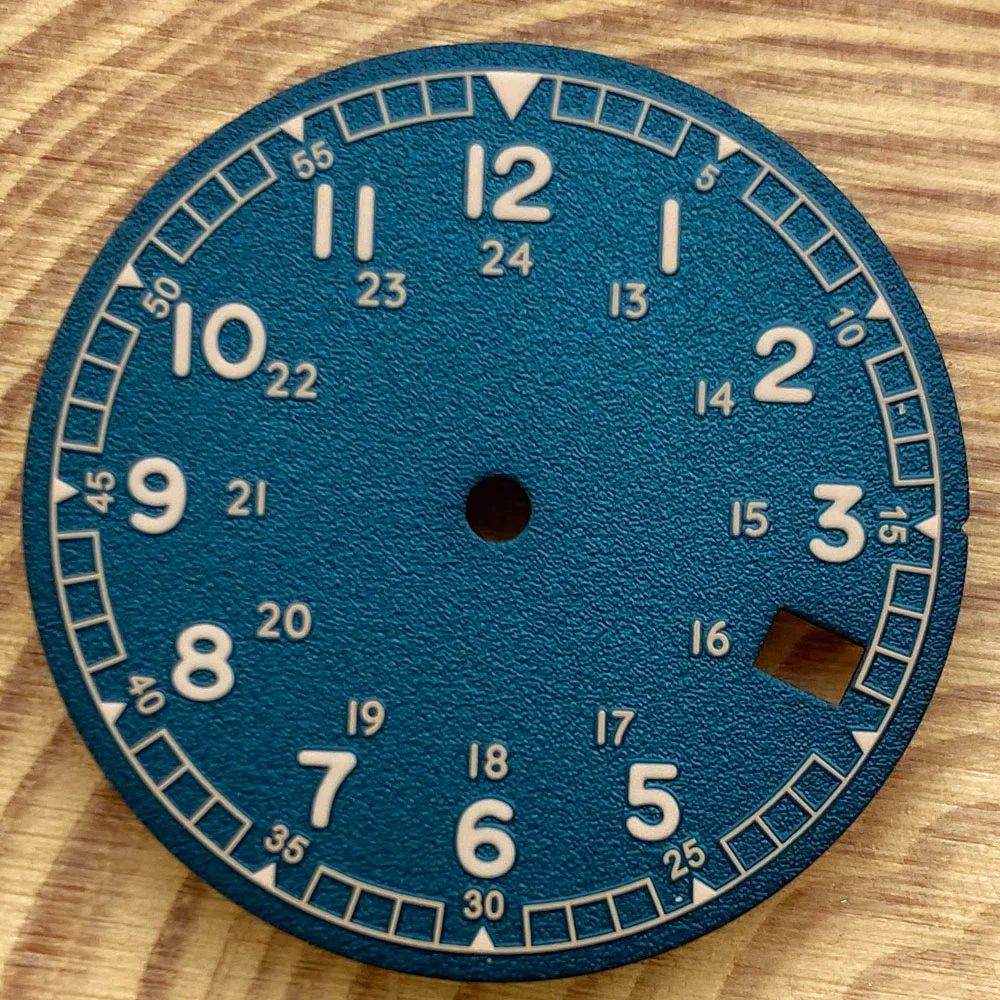 green dial