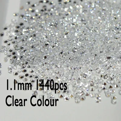 1.1mm clear 1440pcs