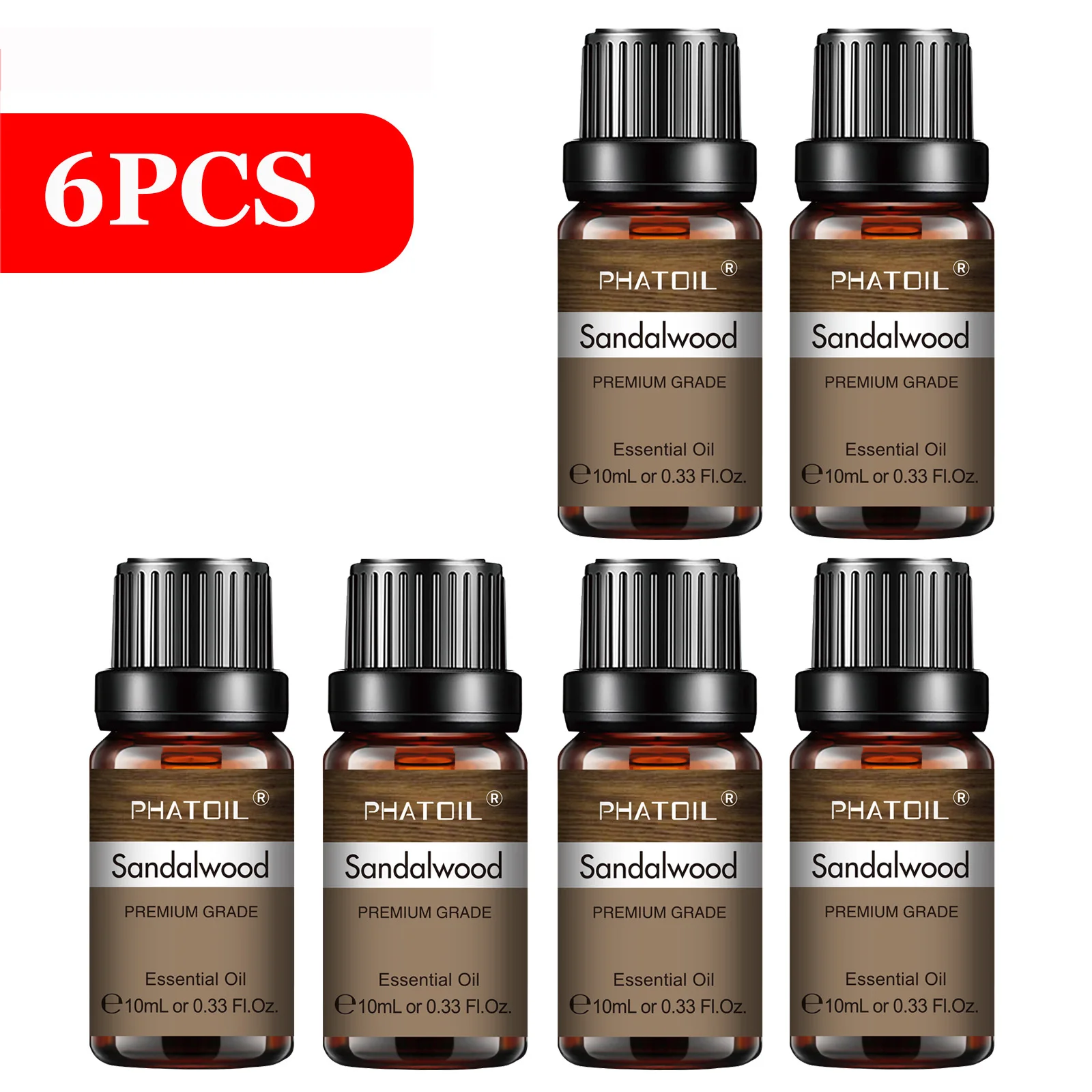 6pcs Sandalwood