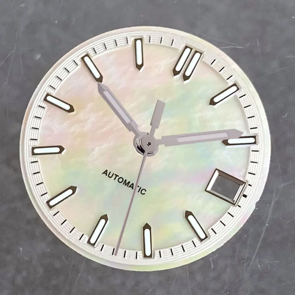 white dial