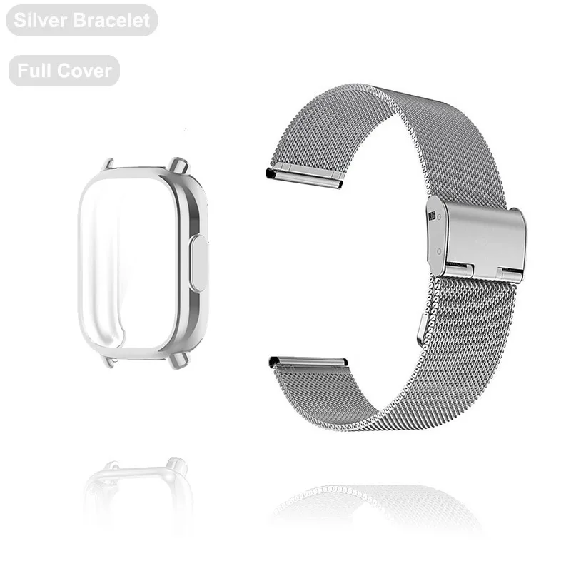 Silver with Case