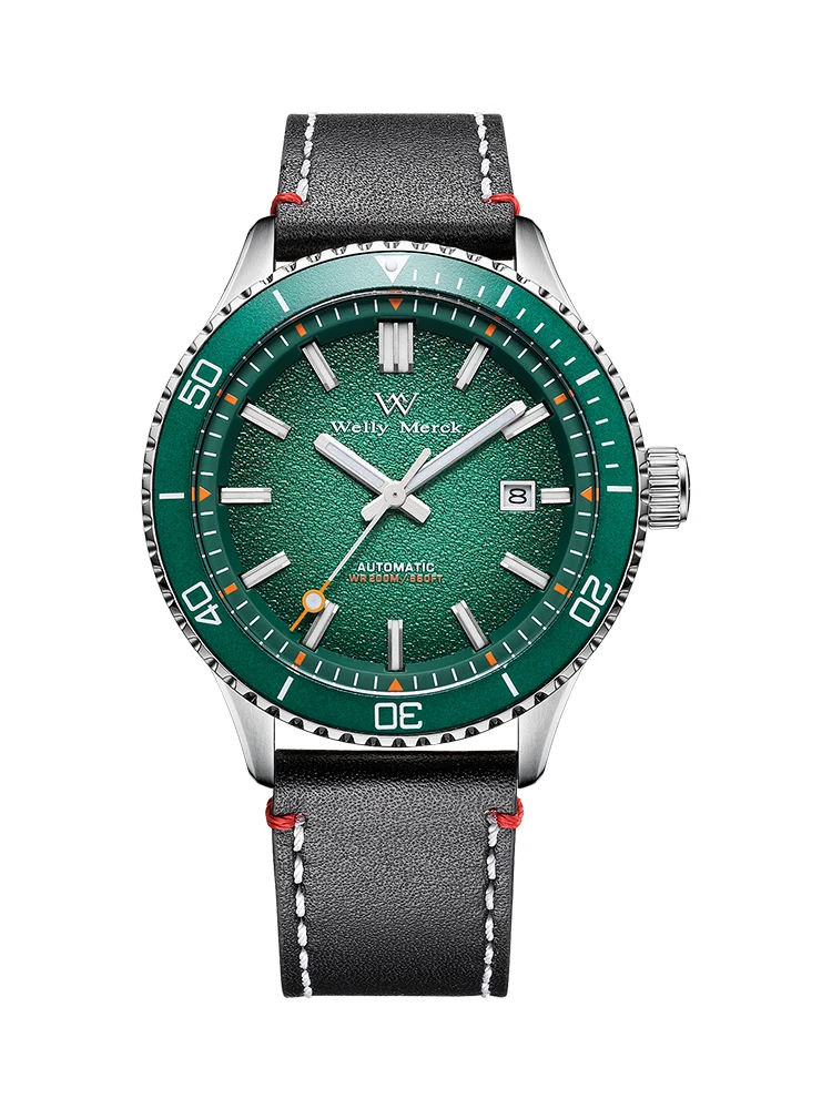 LEATHER STRAP-GREEN