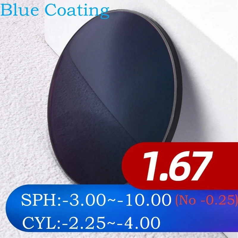 1.67 Custom Lenses