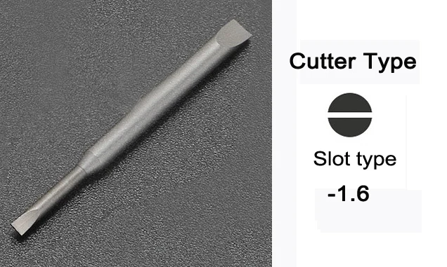 Cutter Type Slot1.6