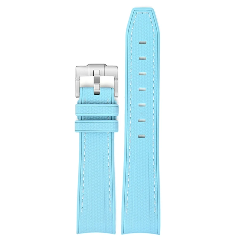 Baby blue white