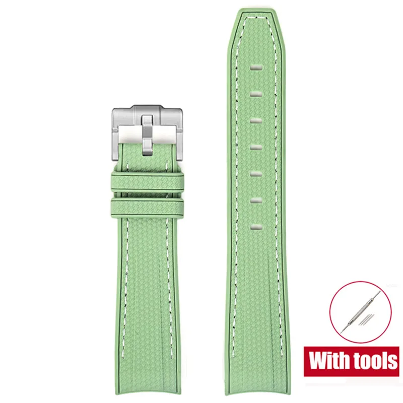 Light green white