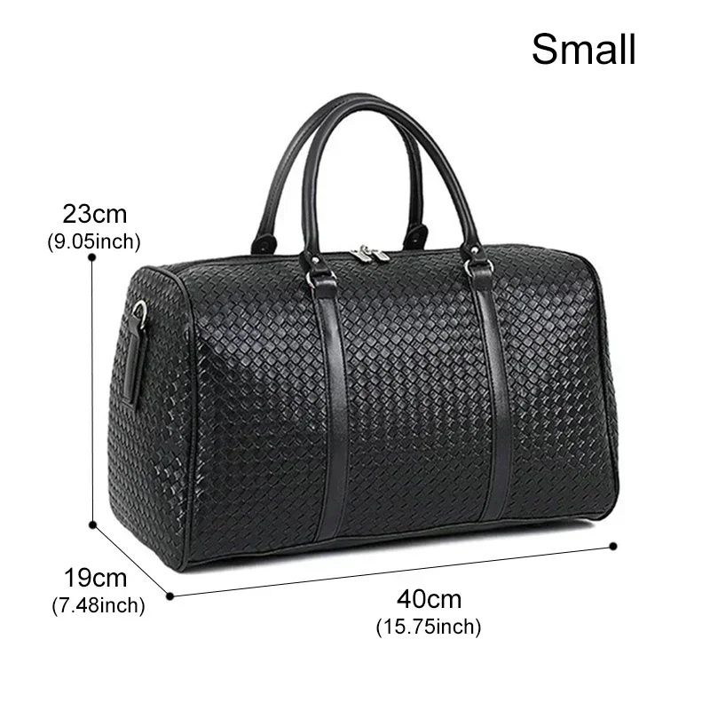 MARKROYAL Large Capacity PU Leather Travel Bag Waterproof Tote Luggage Multifunctional Duffle Bags Shoulder For Men Dropshipping