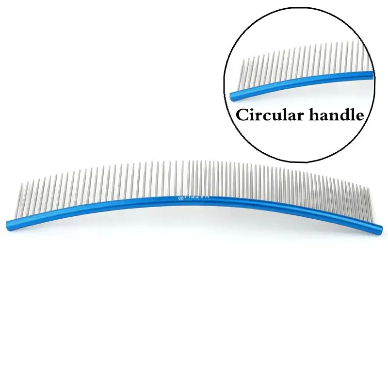 Blue round handle