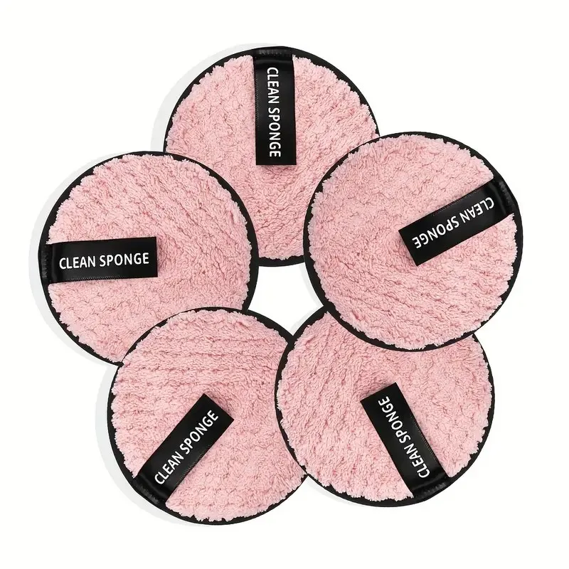 5pcs Face wash pink