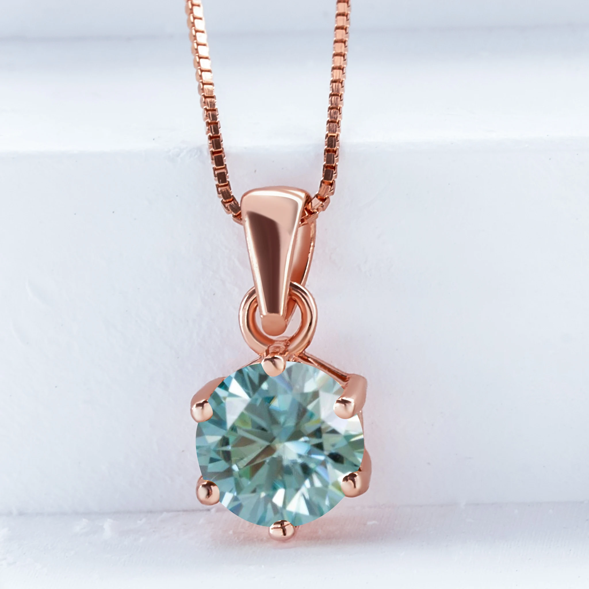 rose gold bluegreen