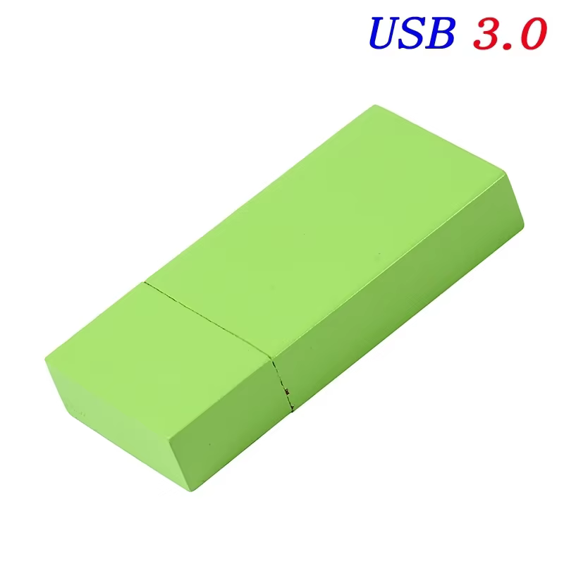 Free Custom LOGO Color Wooden USB3.0 Flash Drive 4G 8G 16GB 32GB 64GB 128GB Creativity Pen Drives High Speed Memory Stick U Disk