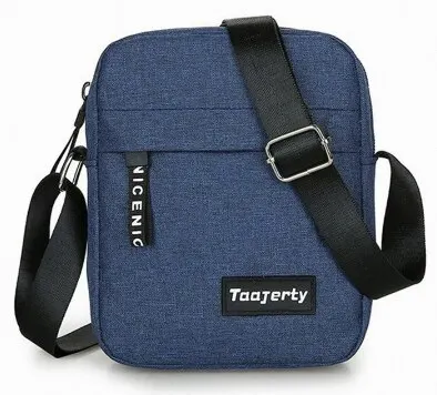 Nylon Shoulder Bag Men Solid Color Crossbody Bag Casual And Fashionable European And American Retro Bag Slingbag