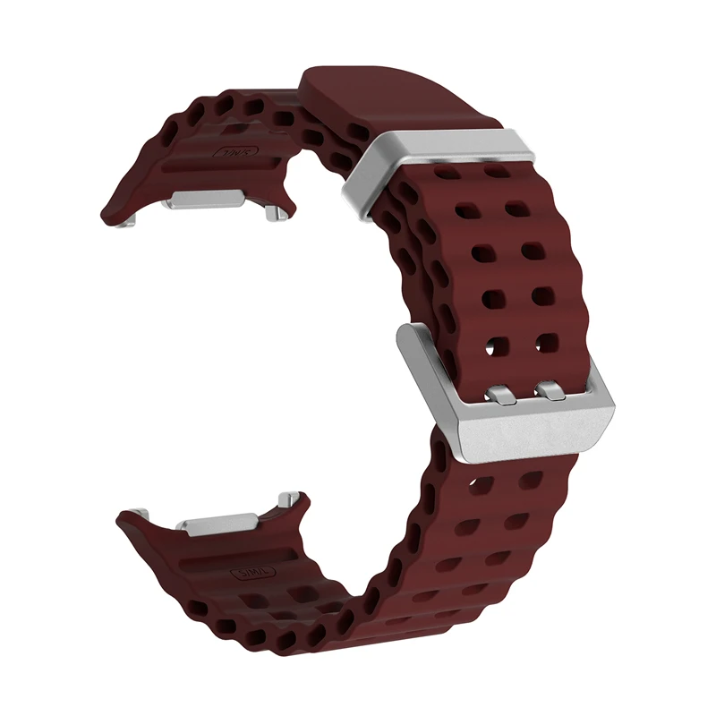 SiLver-Wine Red