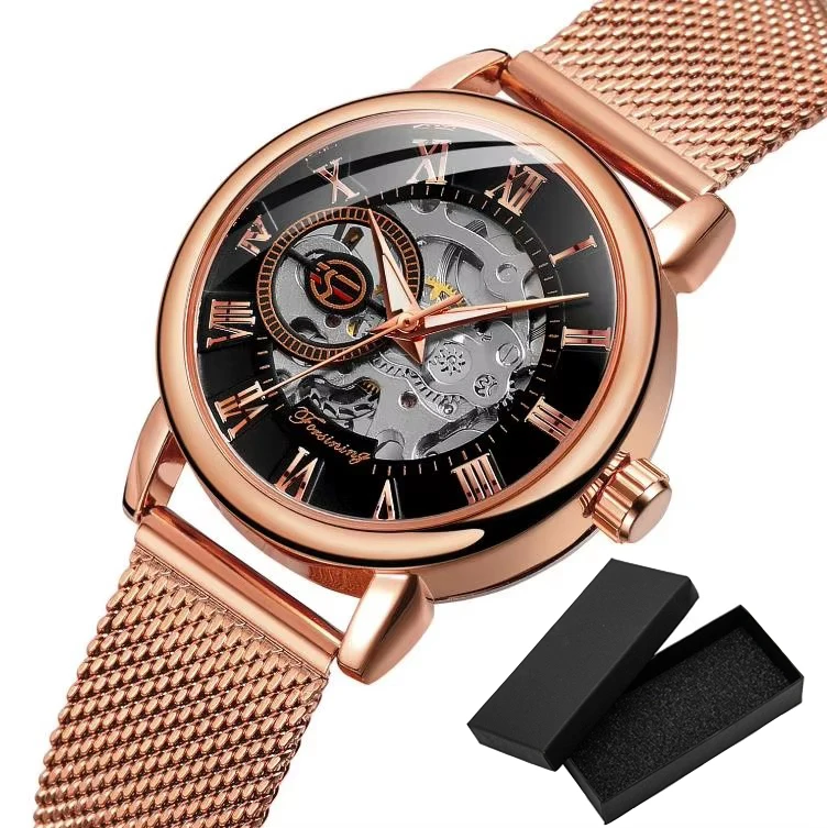 Rose Gold Black