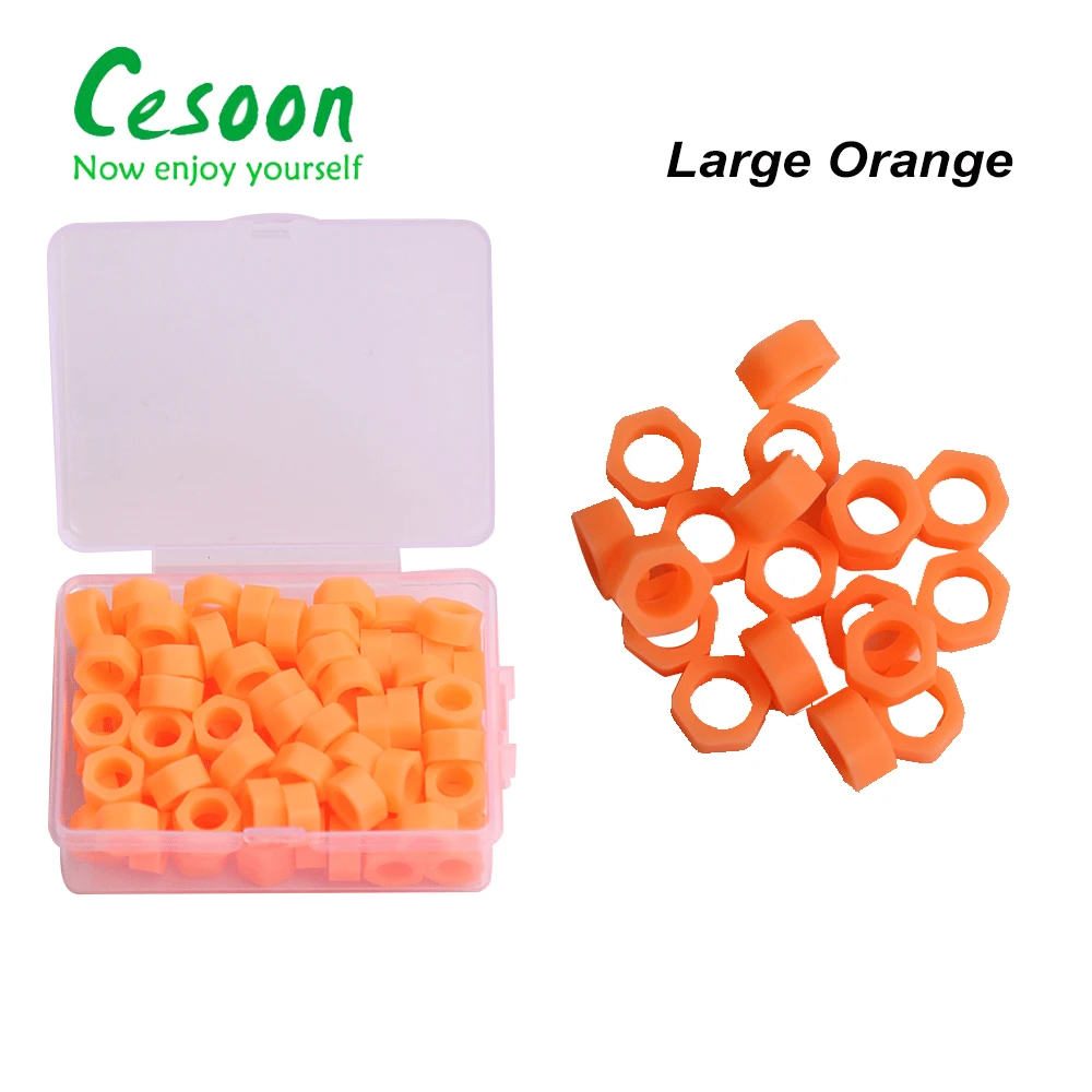 L Orange 100Pcs
