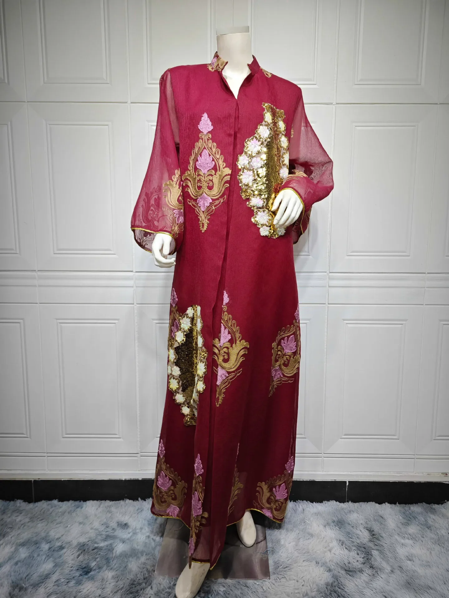 Jujube red dress