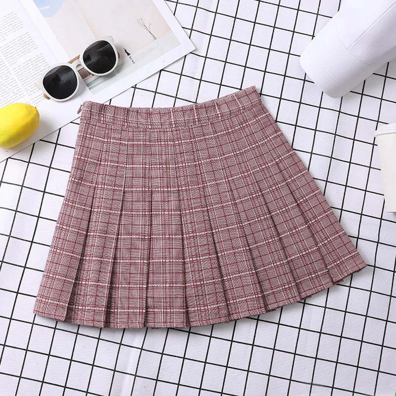 White Pink Plaid