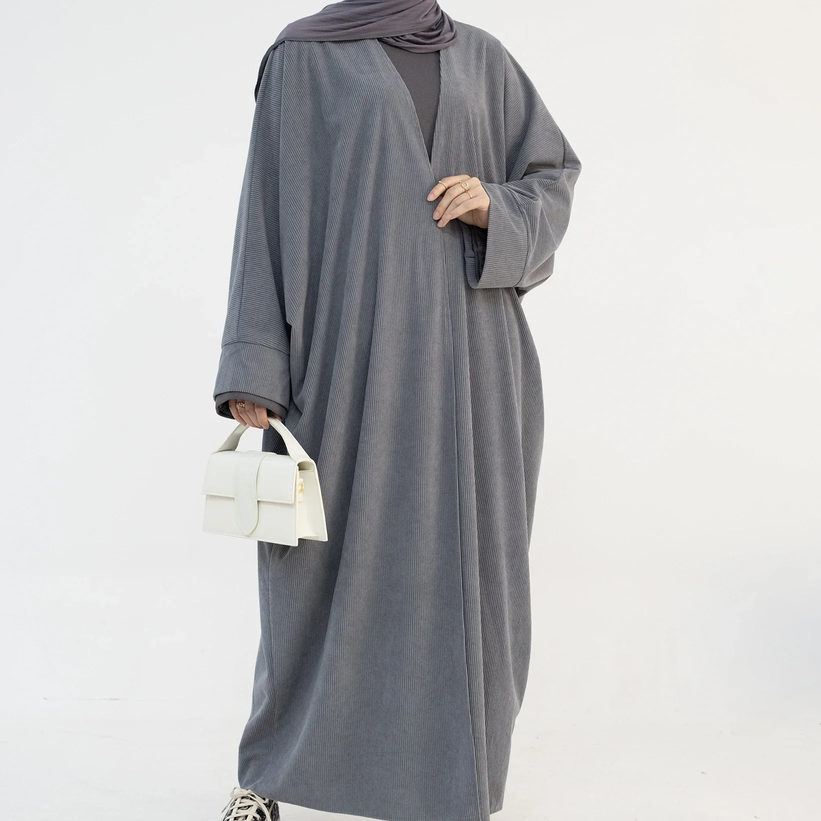 gray coat
