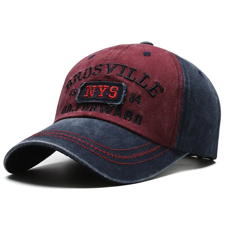 Wash blue red