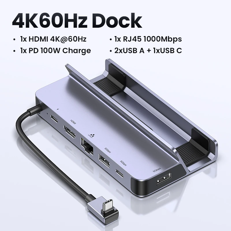 4K60Hz Dock 6-in-1