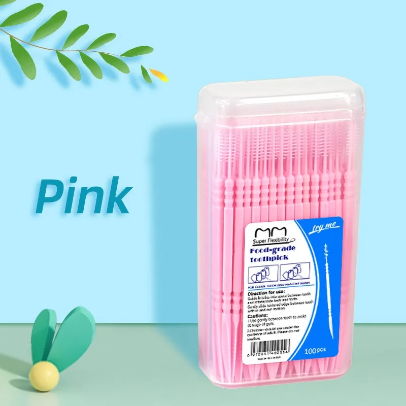 100PCS Pink