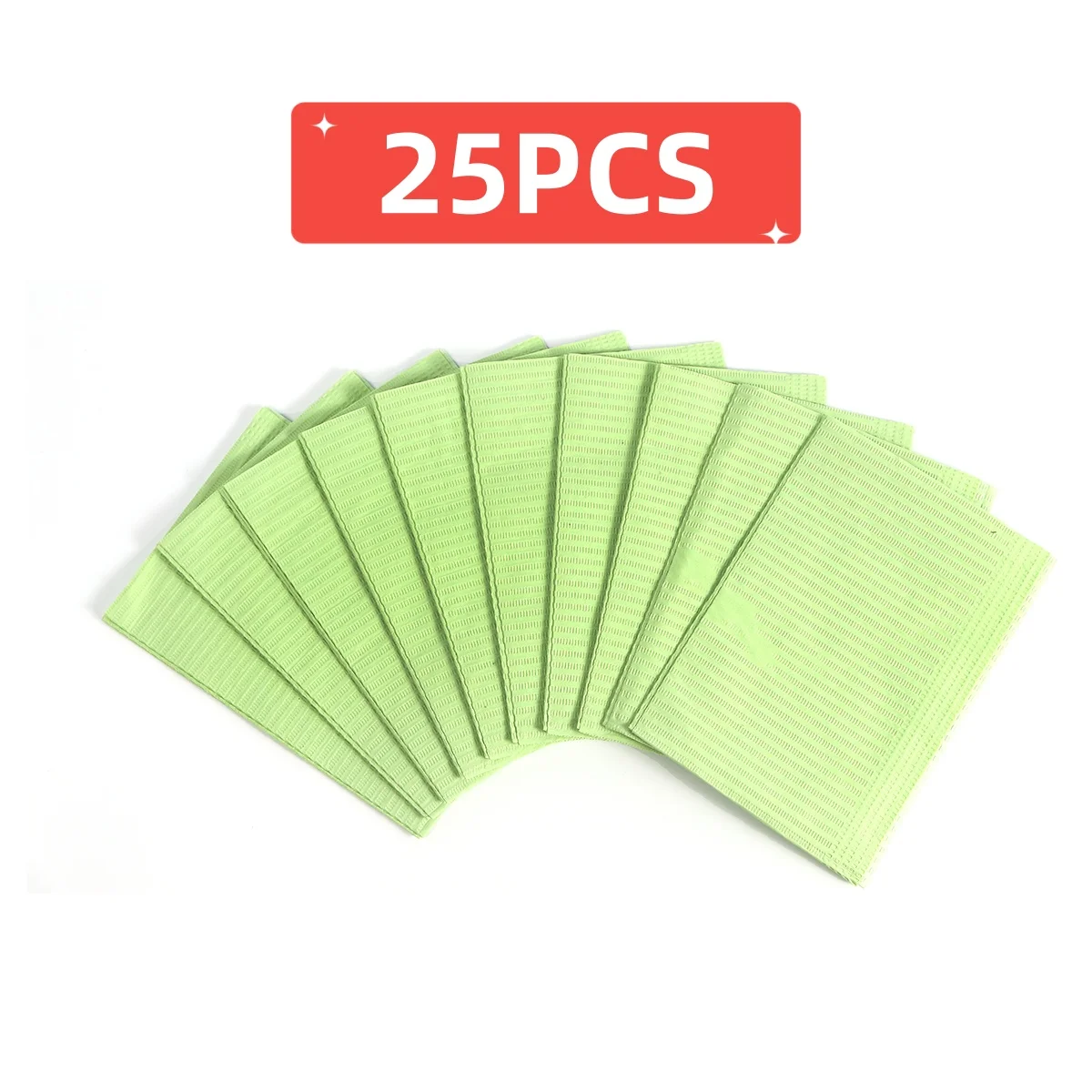 25pcs green
