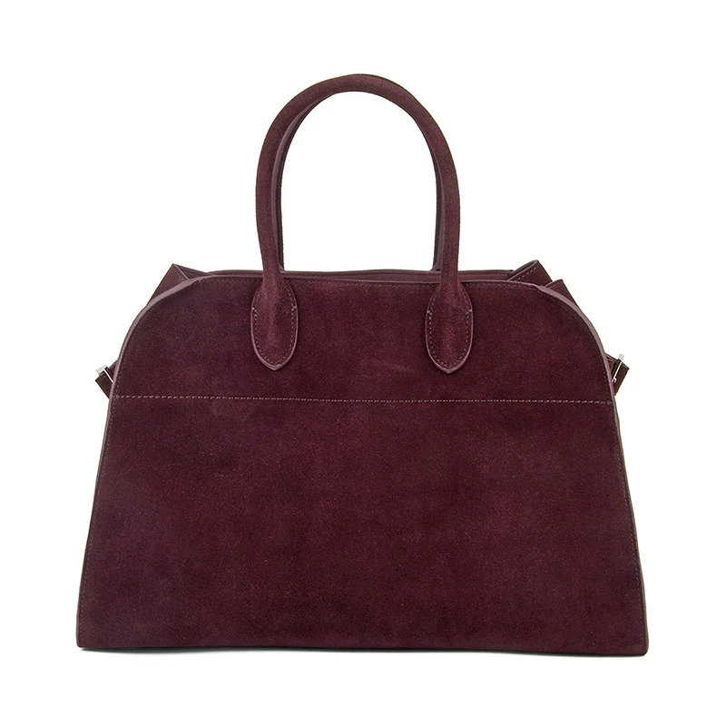 Wine Red Suede