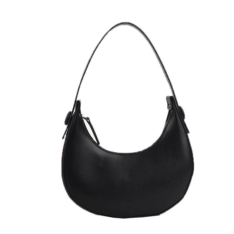 black shoulder bag