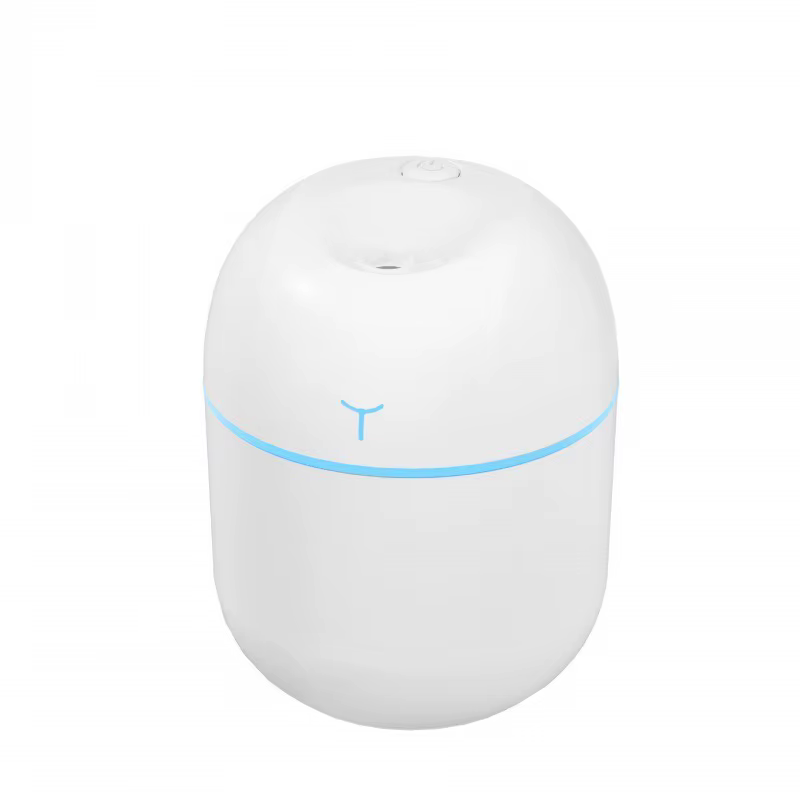 Mini Ultrasonic Air Humidifier with Led Light Romantic Light Aromatic Anion Spray Essential Oil Vehicle Mounted Purifier