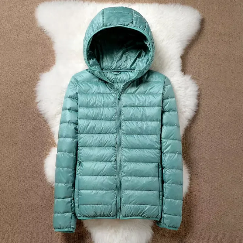 light green Hooded