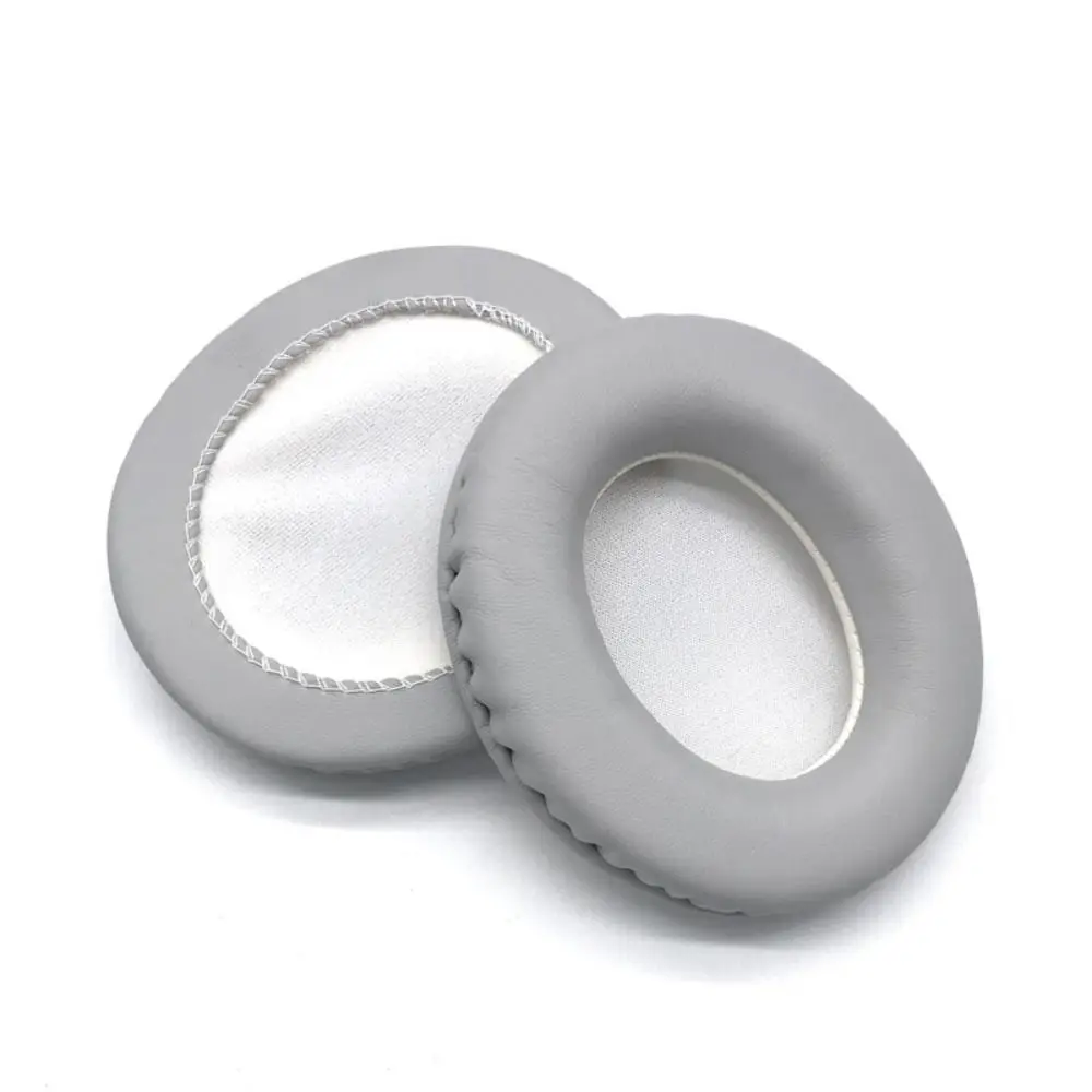 Protein Leather Ear Pads Noise-Cancelling Replacement Ear Cushion Soft Earmuffs for Sennheiser HD202 II HD437 447 457 497 212