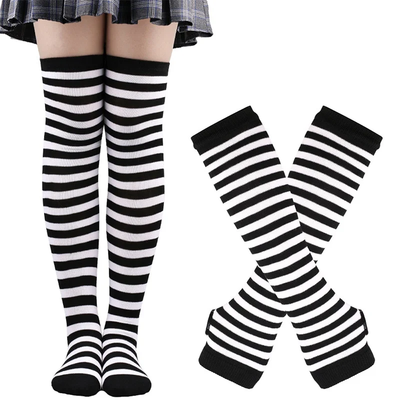 black white