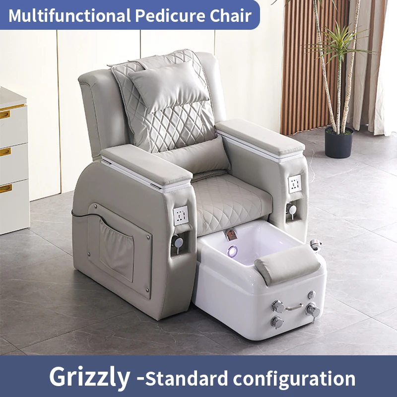 Foot massage bed, electric foot bath sofa, armchair bed, nail art, beauty chair, foot massage bed, electric lounge chair M01