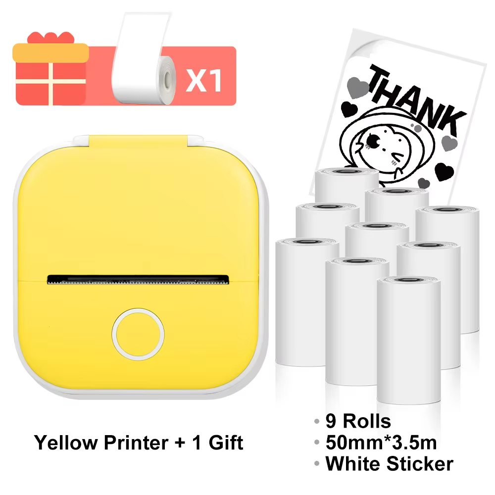 Yellow with 9rolls