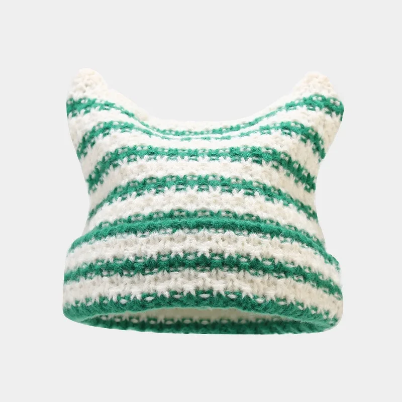 green striped