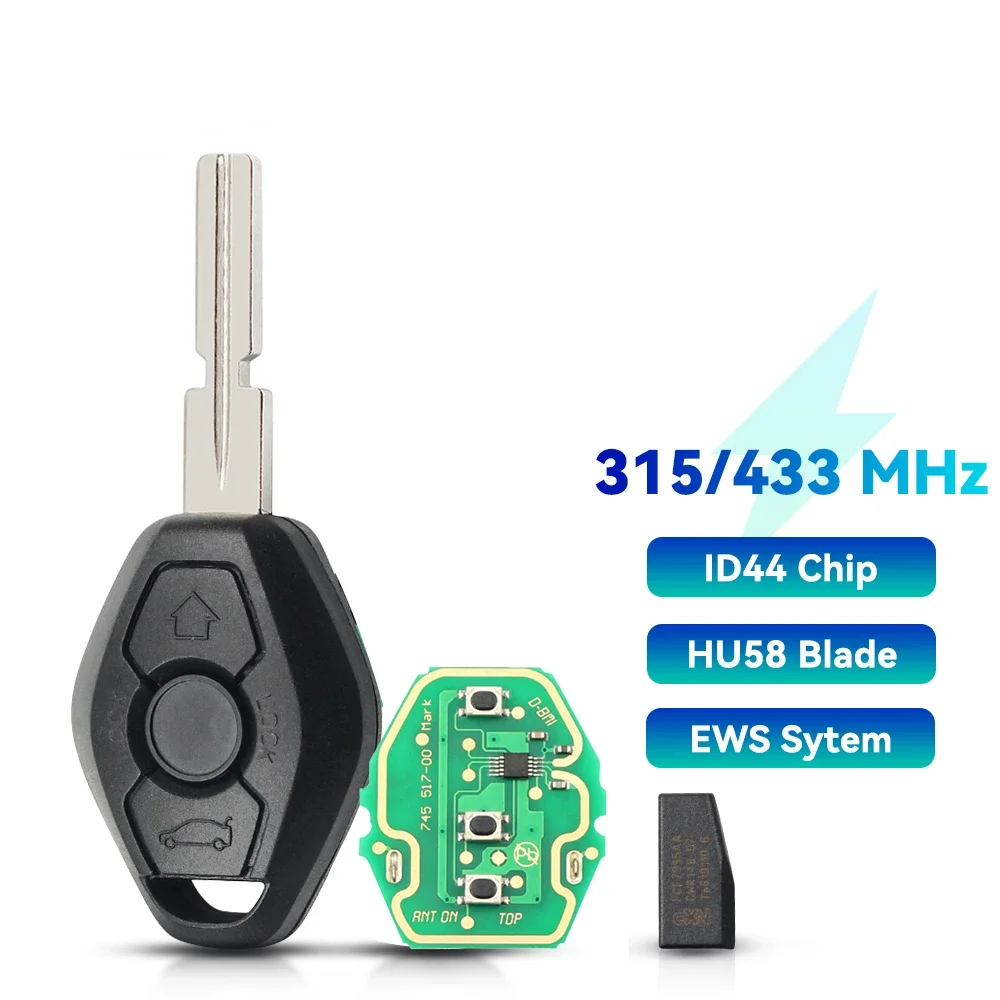 HU58 Key With Chip