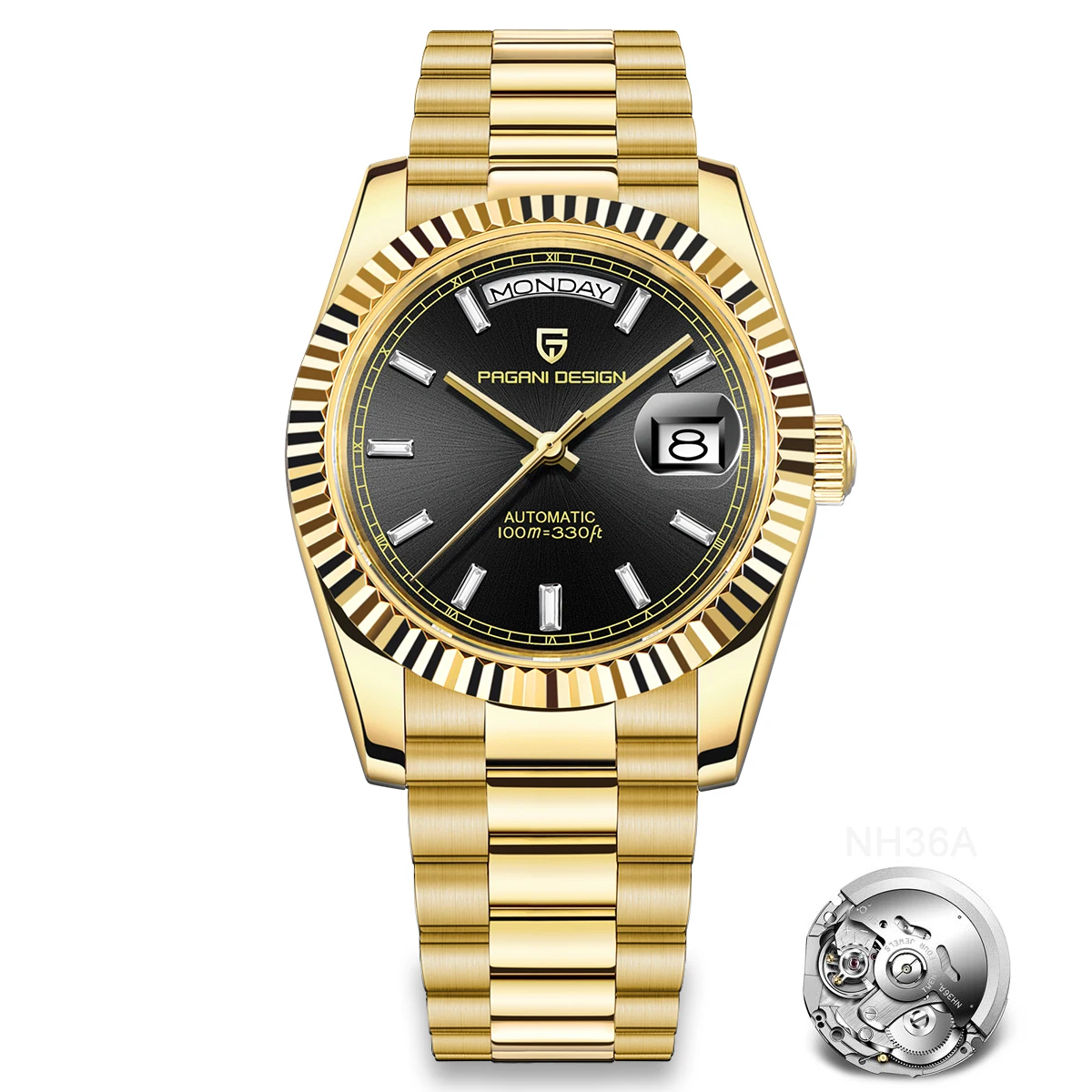 Gold black