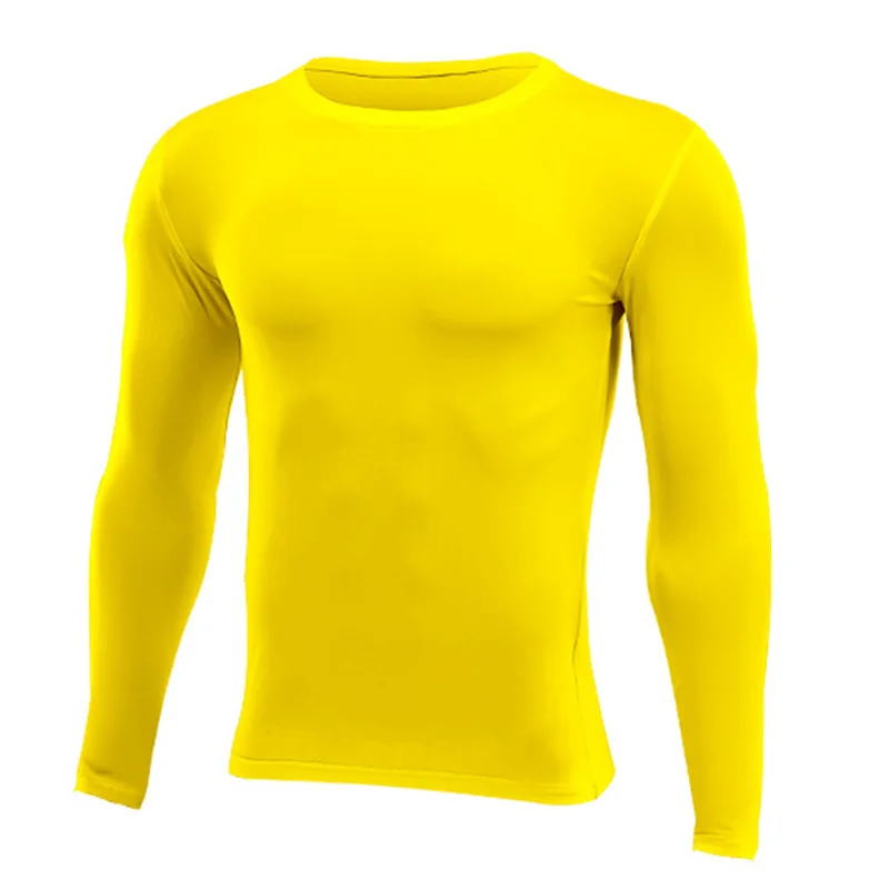 Men Women Kids Children Boy Girl Compression Running Long T Shirt Fitness Sport Basketball Football Gym Sportswear Clothes A689