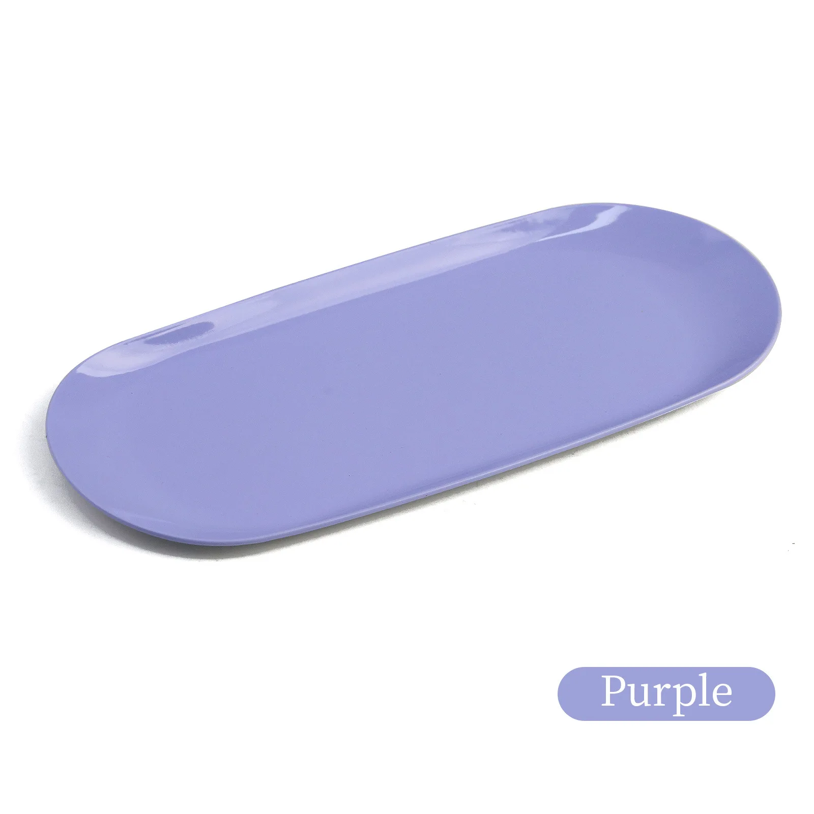 Oval Purple