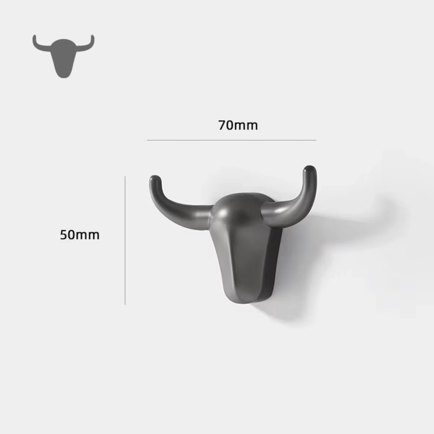 Ox horn Gray