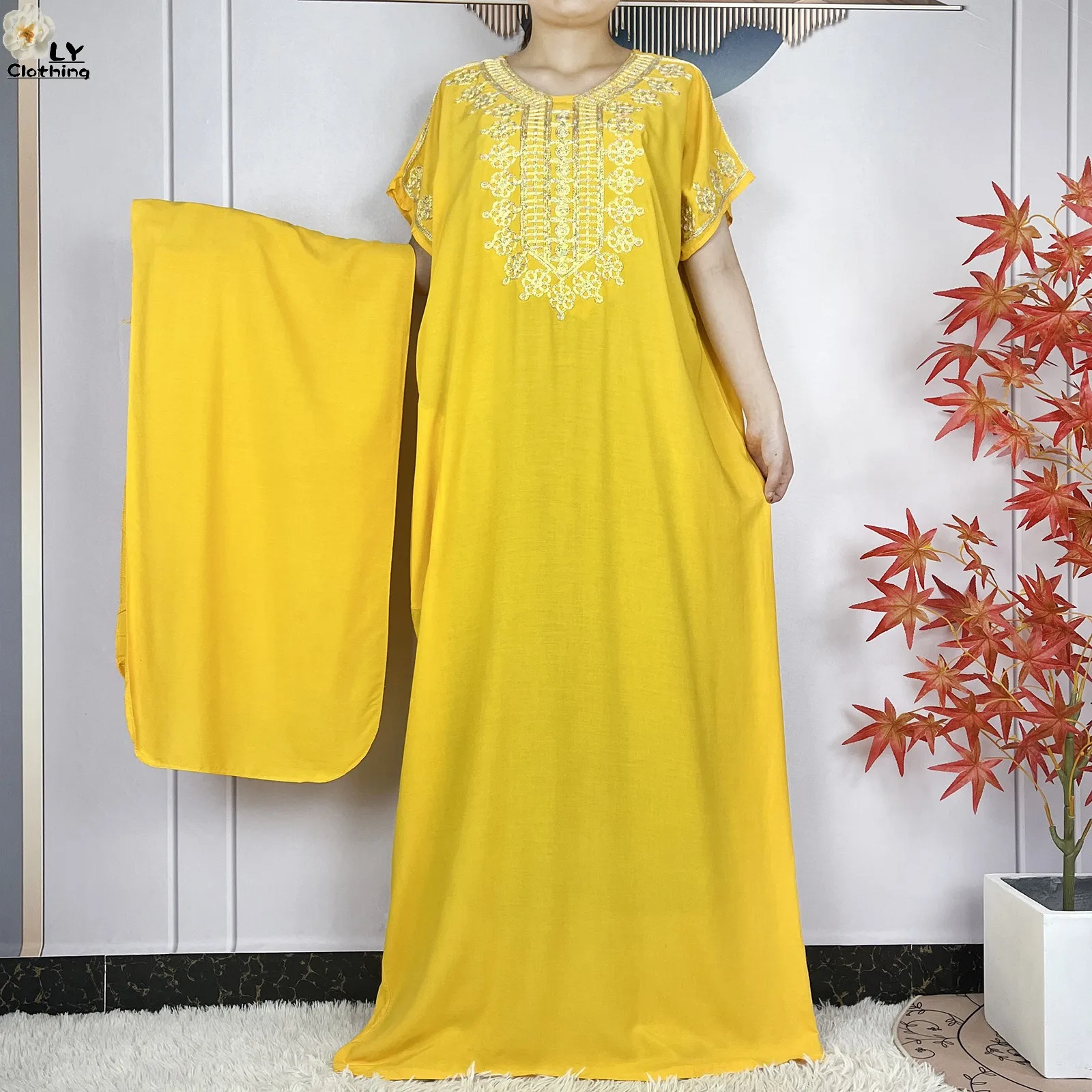 New Summer Kaftan Abaya 2023 African Dresses for Women Traditional Clothing Islam Prayer Attire Turkey Muslim Loose Robe Ramadan