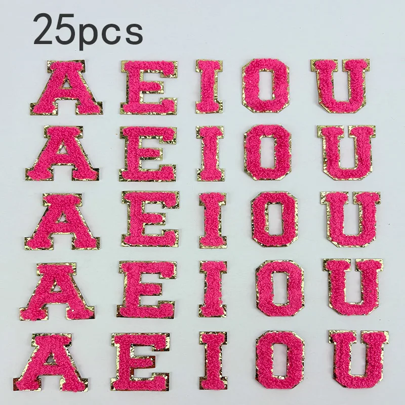 rose red-aeiou-25pcs