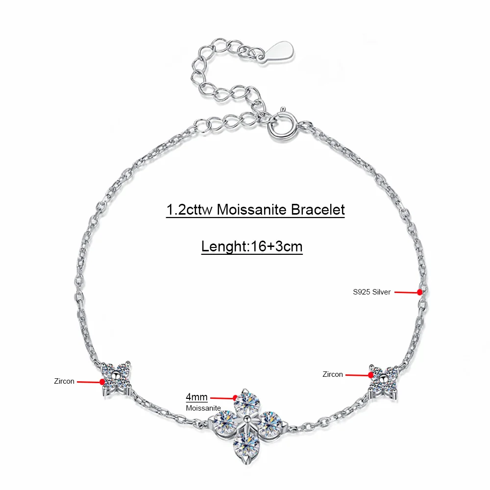 Moissanite Bracelet