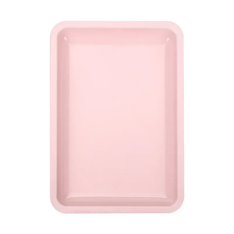 Stainless Steel Cosmetic Storage Tray Nail Art Equipment Plate Doctor Surgical Dental Tray Cosmetic Storage Tray Manicure Tool